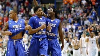 Next Story Image: Middle Tennessee St upsets No. 2 seed Michigan State, 90-81